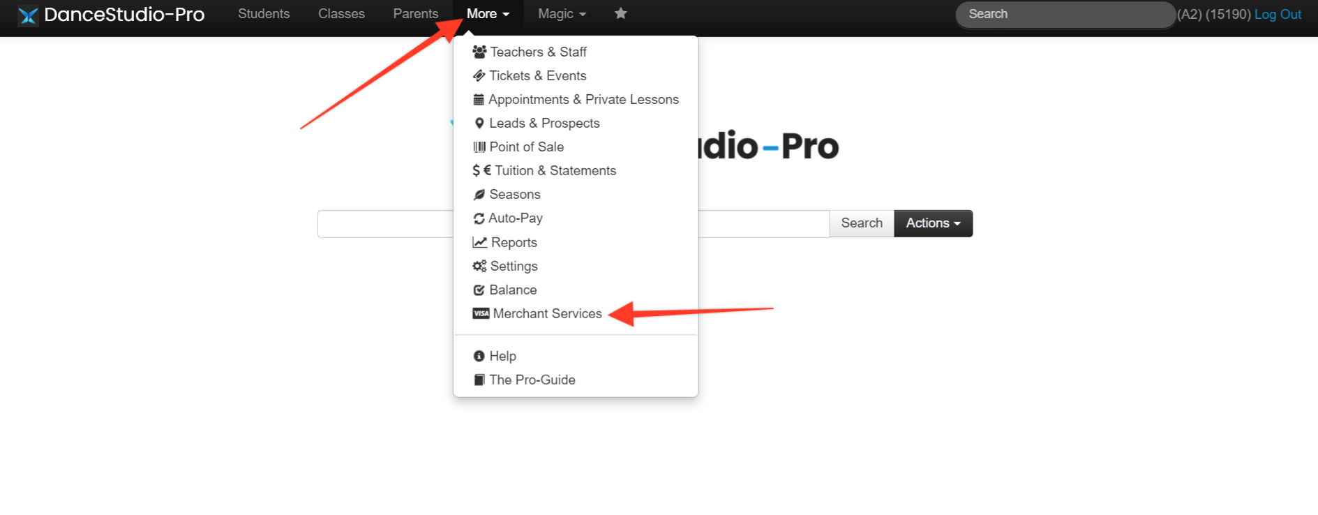 Where Do I See DSP Merchant Services Transfers? – Dance Studio Pro